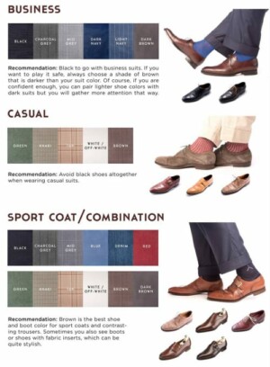 How to wear brown shoes