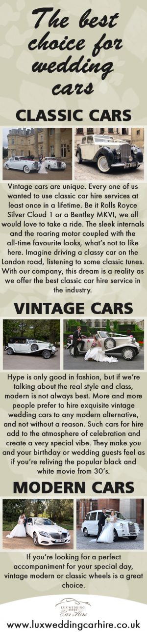 The Best Choice for Wedding Cars