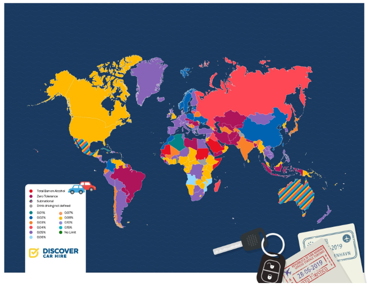 Drink Driving Limits From Around The World